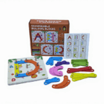 Puzzle abc naranja