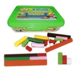 Regletas de Cuisenaire 136 piezas Evaflex