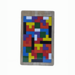 Tetris de medera grueso