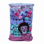 Bloques de pleygo de goma - colores pastel